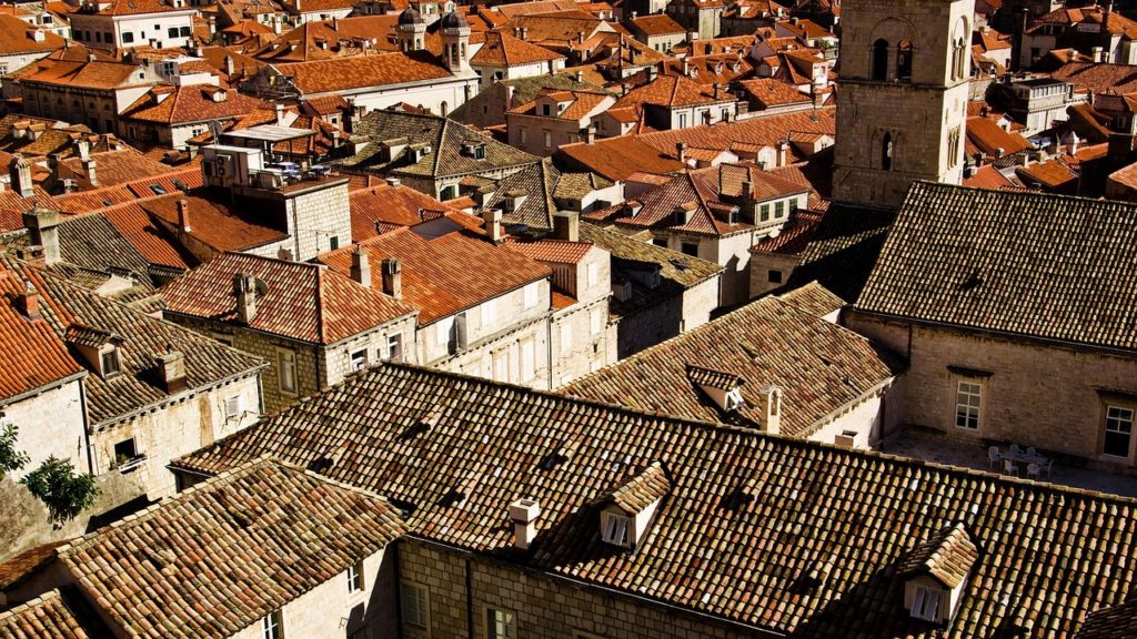 roofs, houses, roof tiles